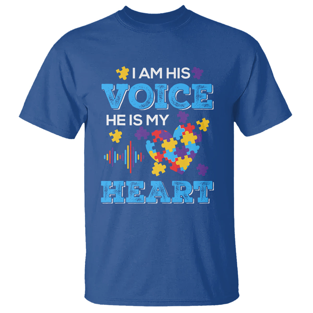 autism-parents-t-shirt-i-am-his-voice-he-is-my-heart-puzzle-heart