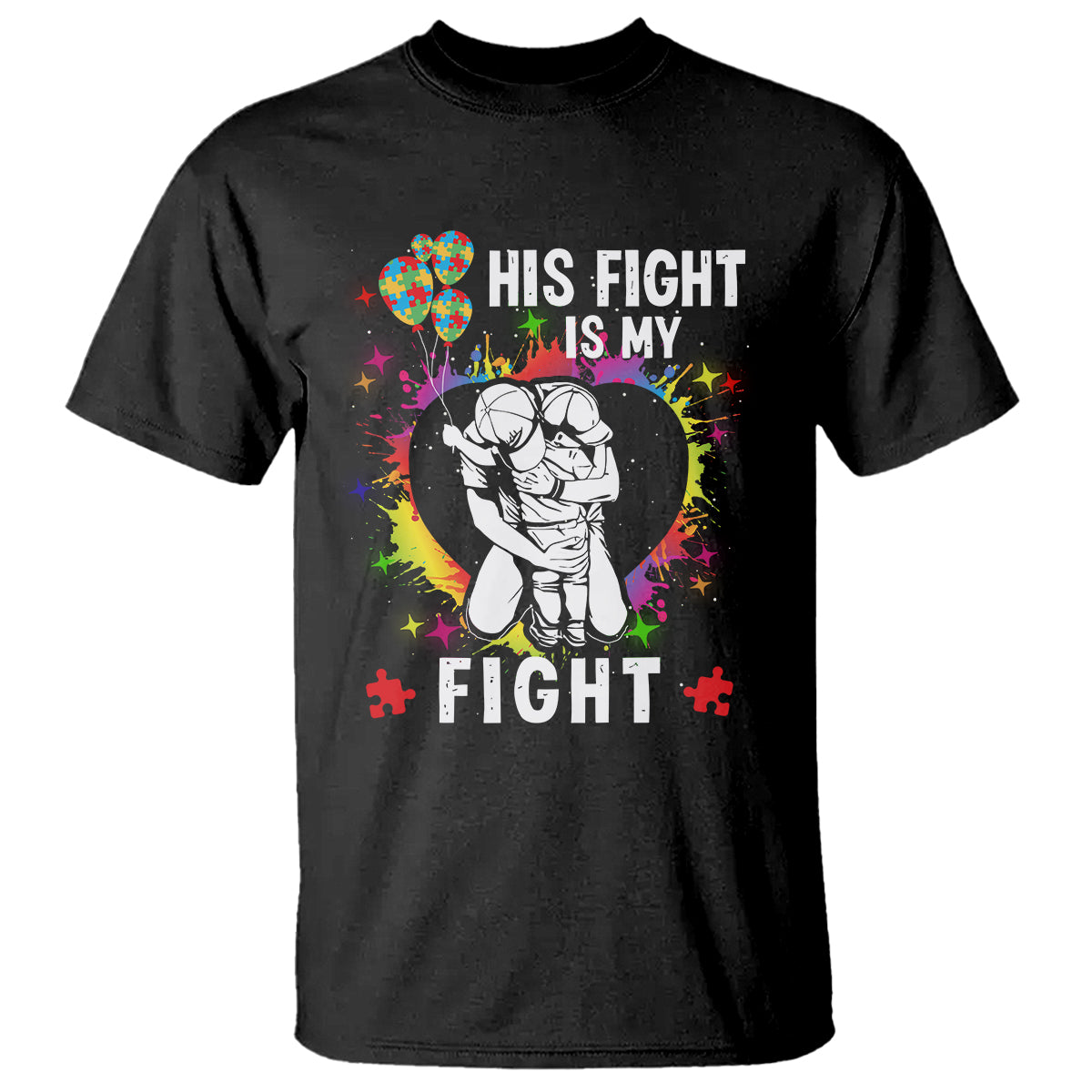 autism-dad-t-shirt-his-fight-is-my-fight-father-and-son-fighters