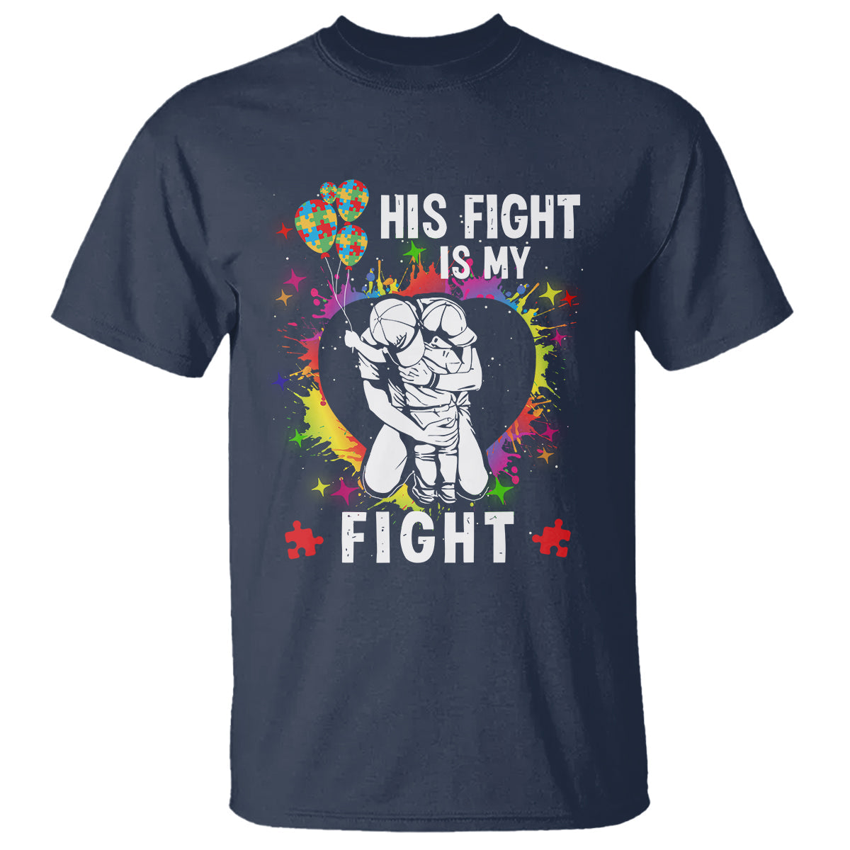 autism-dad-t-shirt-his-fight-is-my-fight-father-and-son-fighters