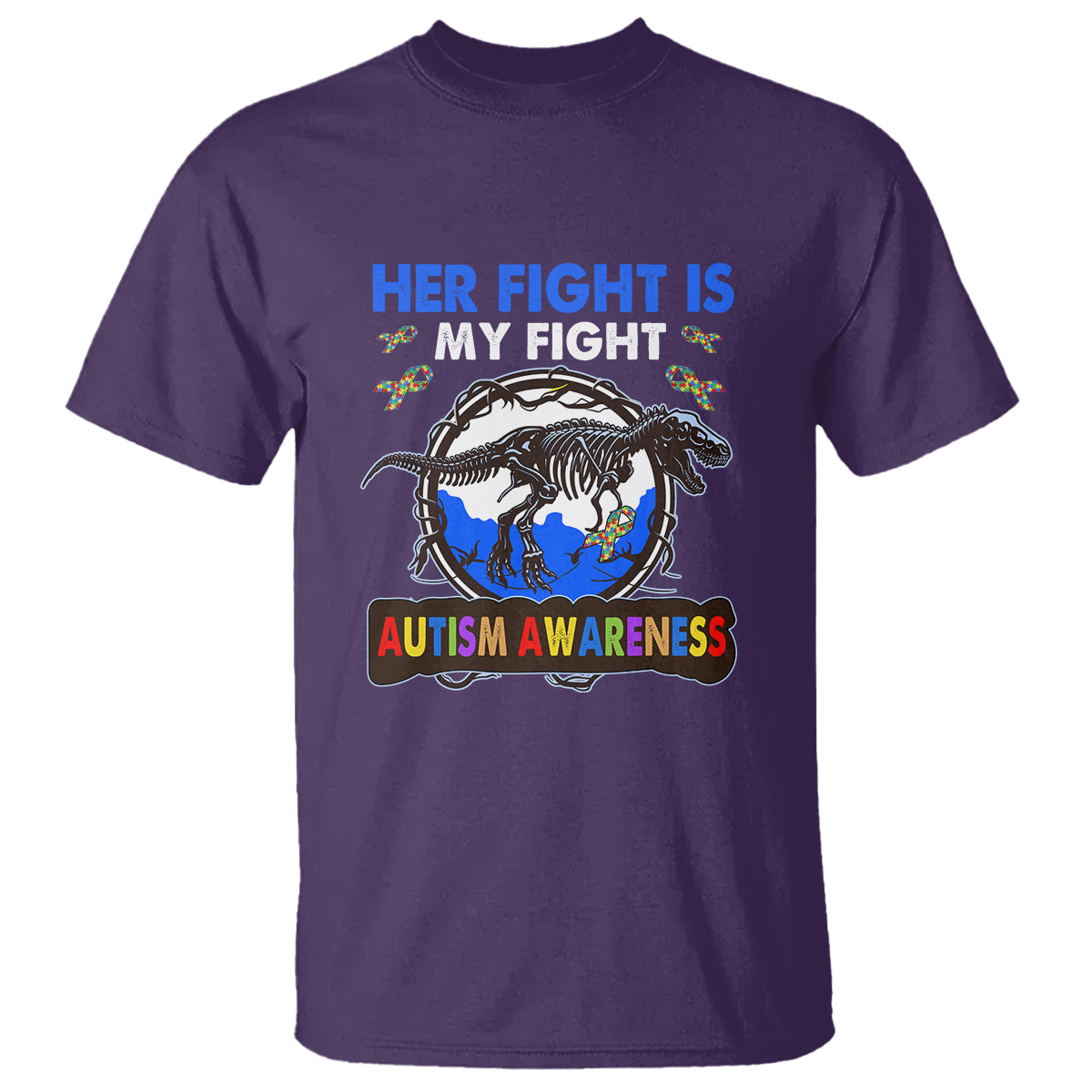 dinosaur-skeleton-autism-t-shirt-her-fight-is-my-fight-love-support-fighters