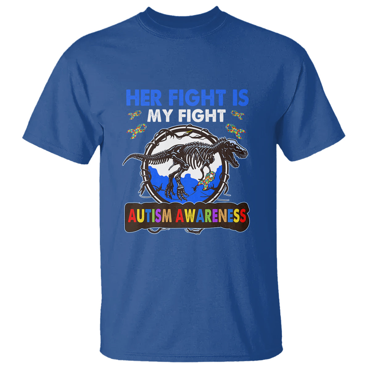 dinosaur-skeleton-autism-t-shirt-her-fight-is-my-fight-love-support-fighters