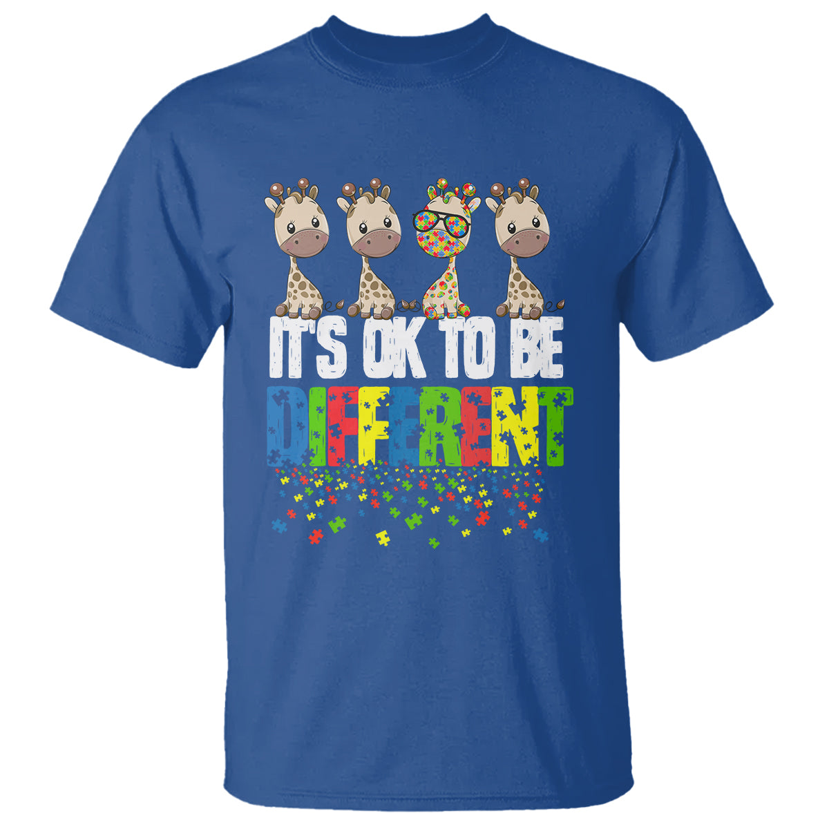 giraffe-autism-t-shirt-its-ok-to-be-different-jigsaw-puzzle