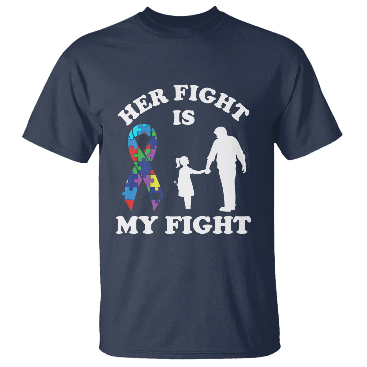 autism-dad-t-shirt-her-fight-is-my-fight-father-and-daughter-fighters