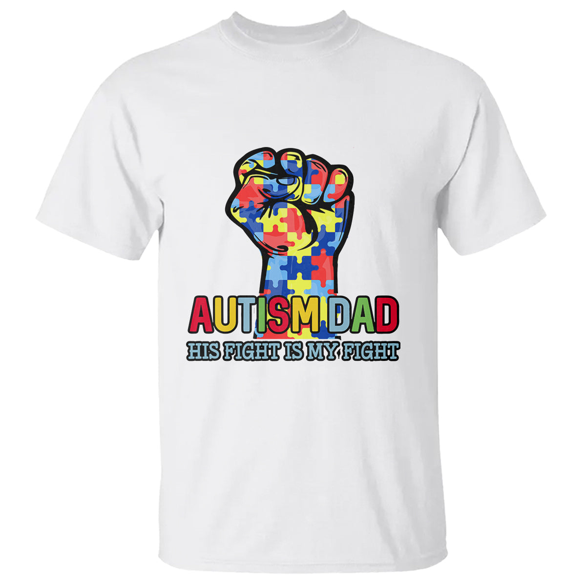 autism-dad-t-shirt-his-fight-is-my-fight-jigsaw-puzzle-raised-fist