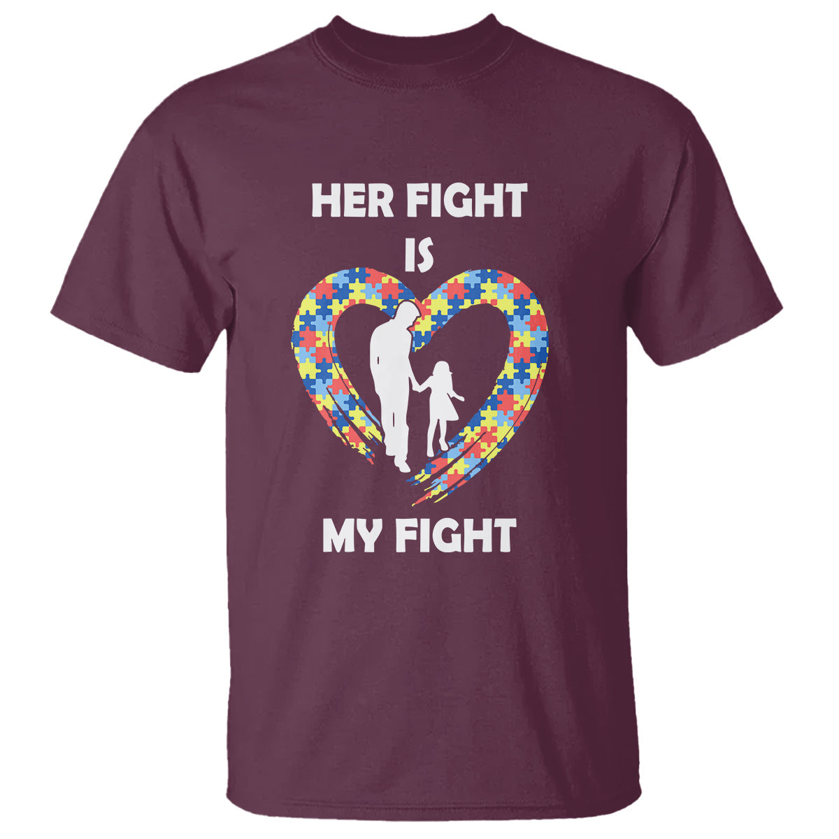 autism-dad-t-shirt-her-fight-is-my-fight-father-and-daughter-puzzle-heart