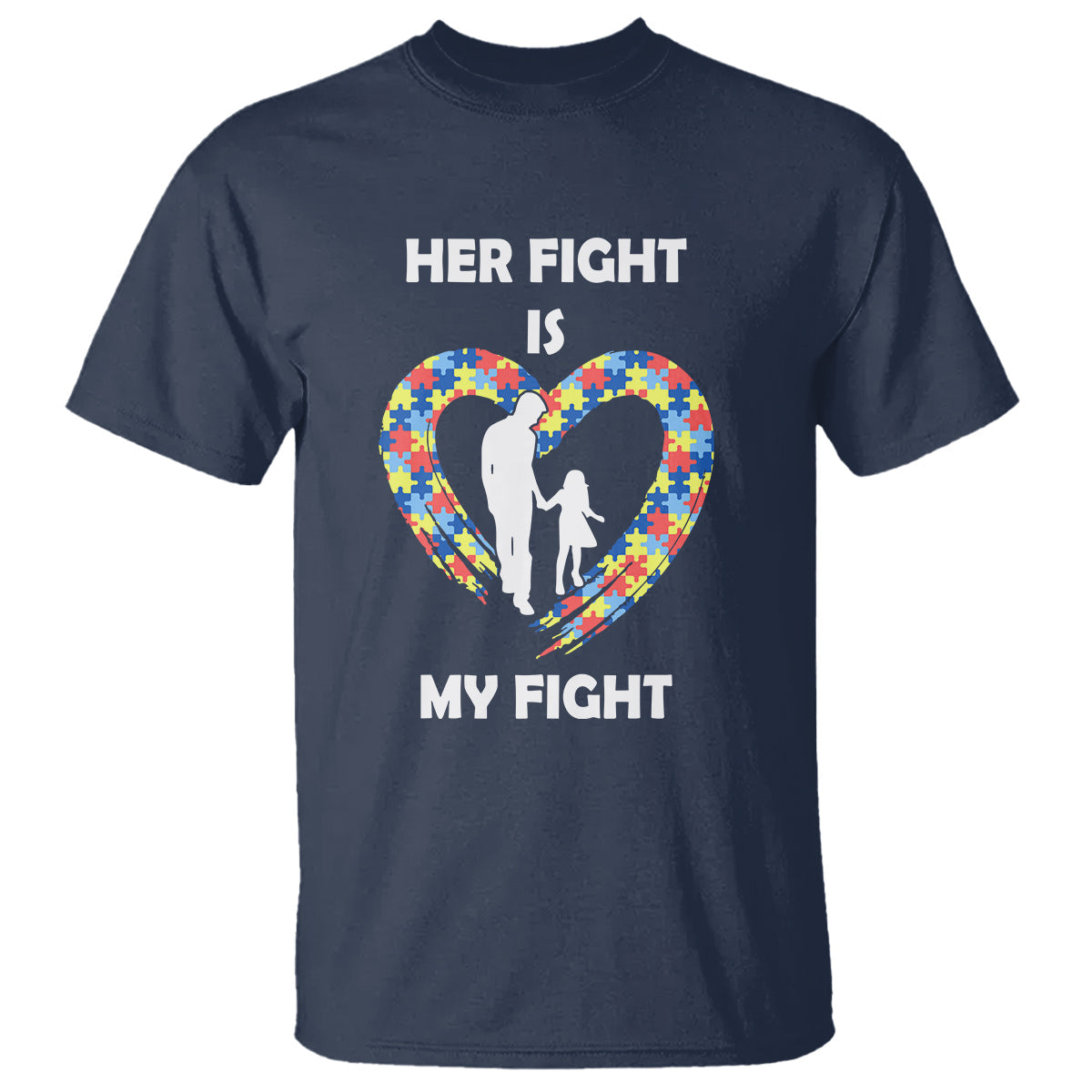 autism-dad-t-shirt-her-fight-is-my-fight-father-and-daughter-puzzle-heart