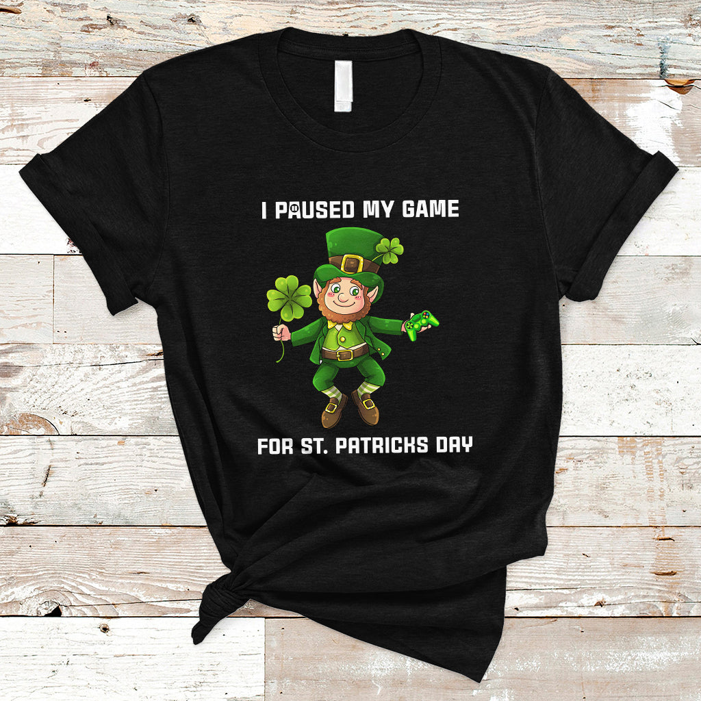 i-paused-my-game-for-st-patricks-day-game-controller-t-shirt-ts01-1