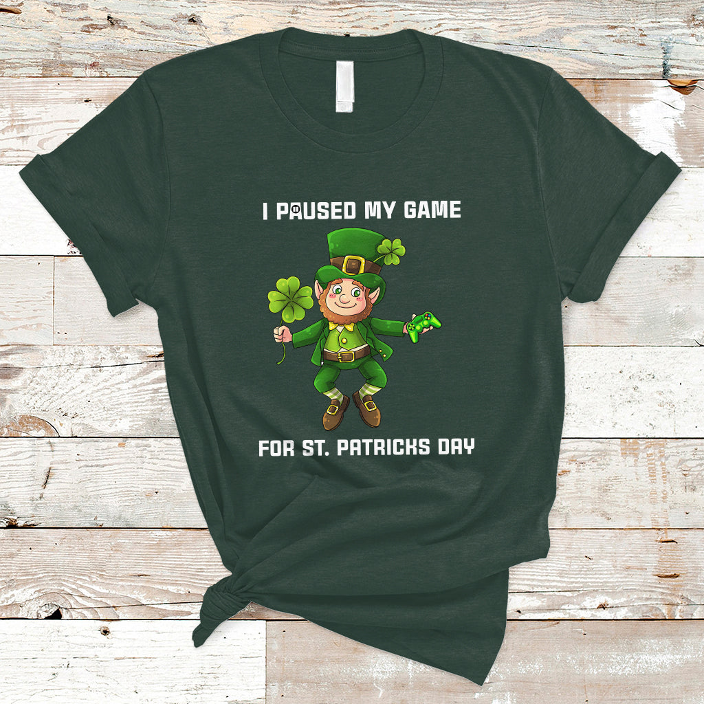 i-paused-my-game-for-st-patricks-day-game-controller-t-shirt-ts01-1