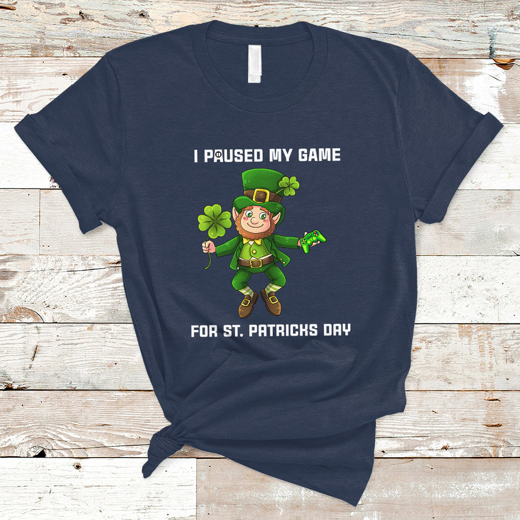 i-paused-my-game-for-st-patricks-day-game-controller-t-shirt-ts01-1