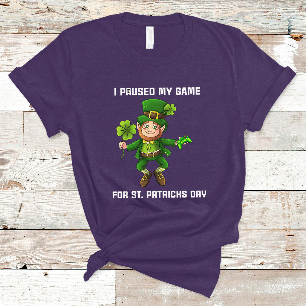 i-paused-my-game-for-st-patricks-day-game-controller-t-shirt-ts01-1