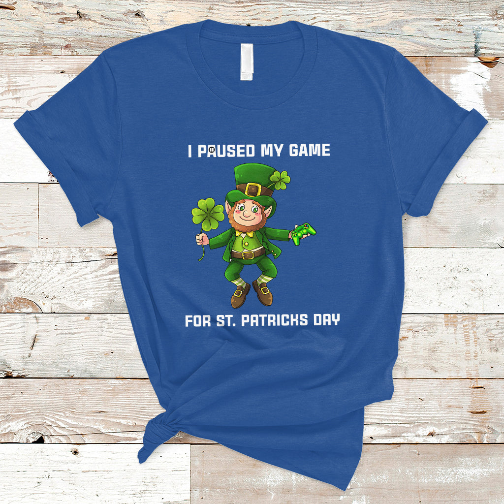 i-paused-my-game-for-st-patricks-day-game-controller-t-shirt-ts01-1