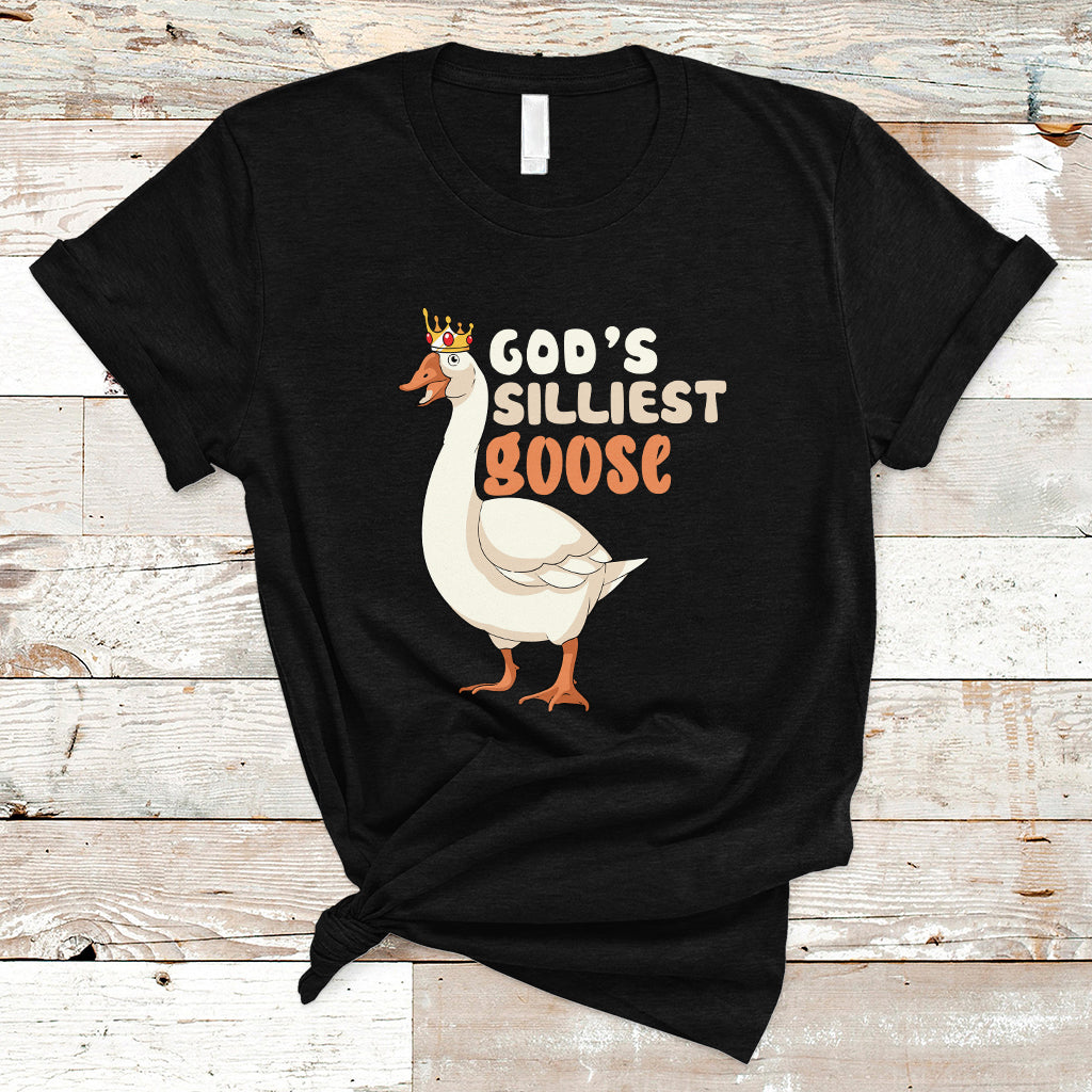 gods-silliest-goose-funny-duck-quotes-t-shirt-ts01