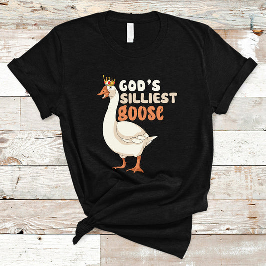 gods-silliest-goose-funny-duck-quotes-t-shirt-ts01