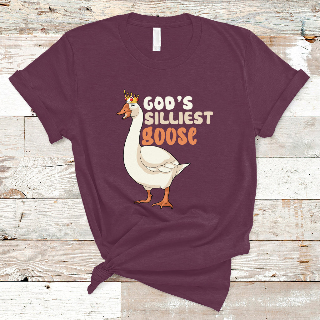 gods-silliest-goose-funny-duck-quotes-t-shirt-ts01