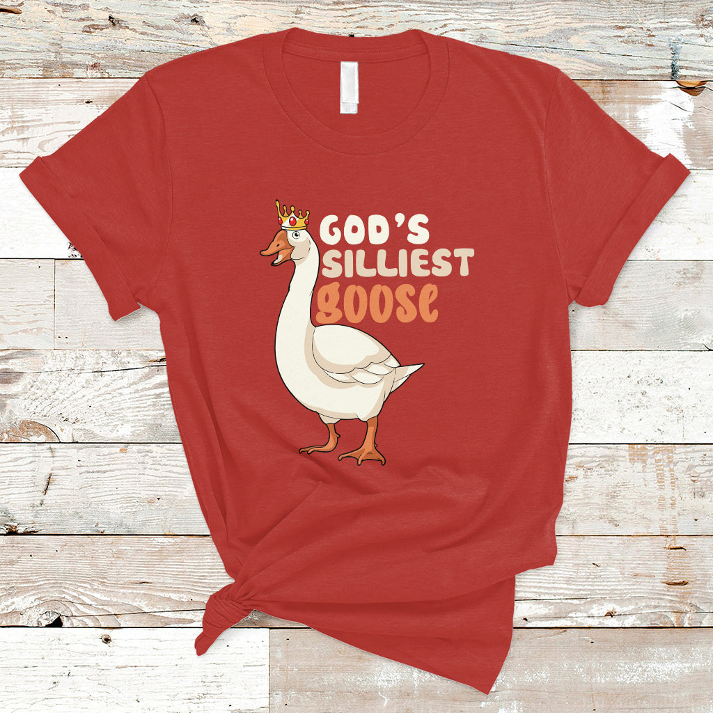 gods-silliest-goose-funny-duck-quotes-t-shirt-ts01