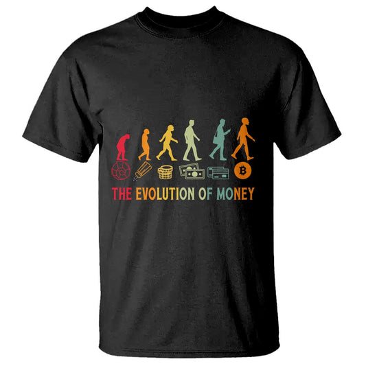 funny-crypto-investing-t-shirt-the-evolution-of-money-bitcoin-btc-cryptocurrency