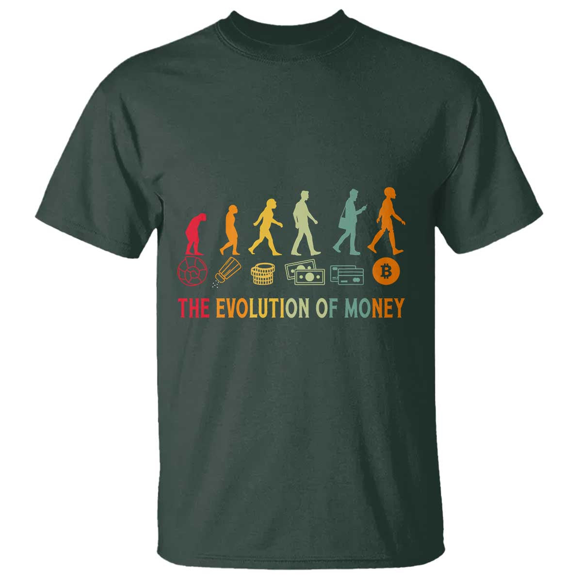 funny-crypto-investing-t-shirt-the-evolution-of-money-bitcoin-btc-cryptocurrency