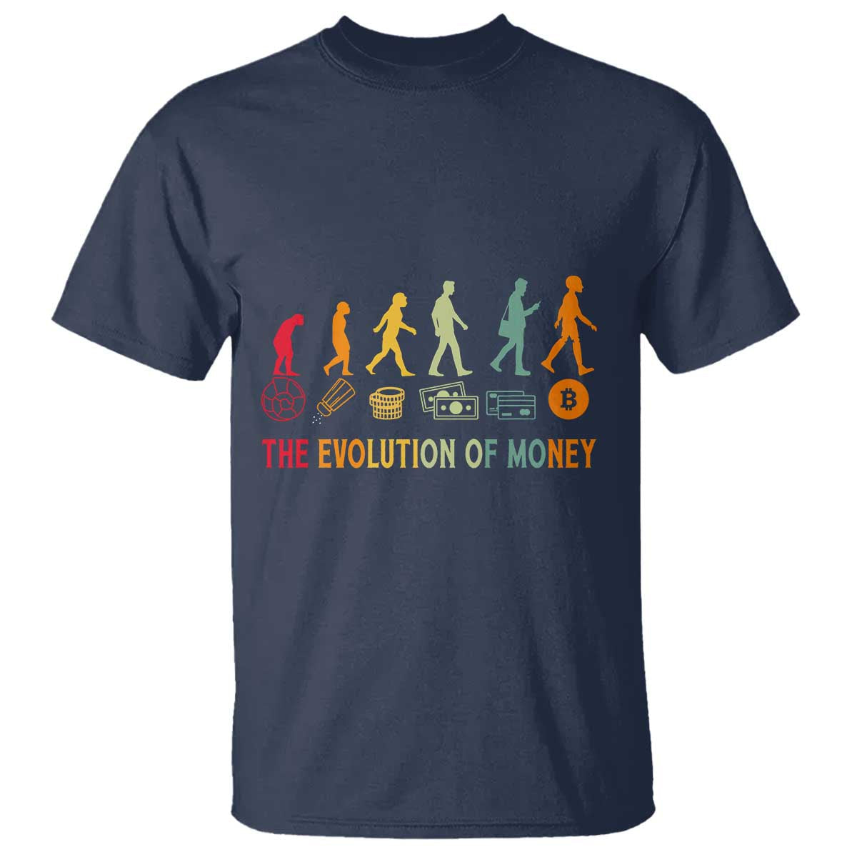 funny-crypto-investing-t-shirt-the-evolution-of-money-bitcoin-btc-cryptocurrency
