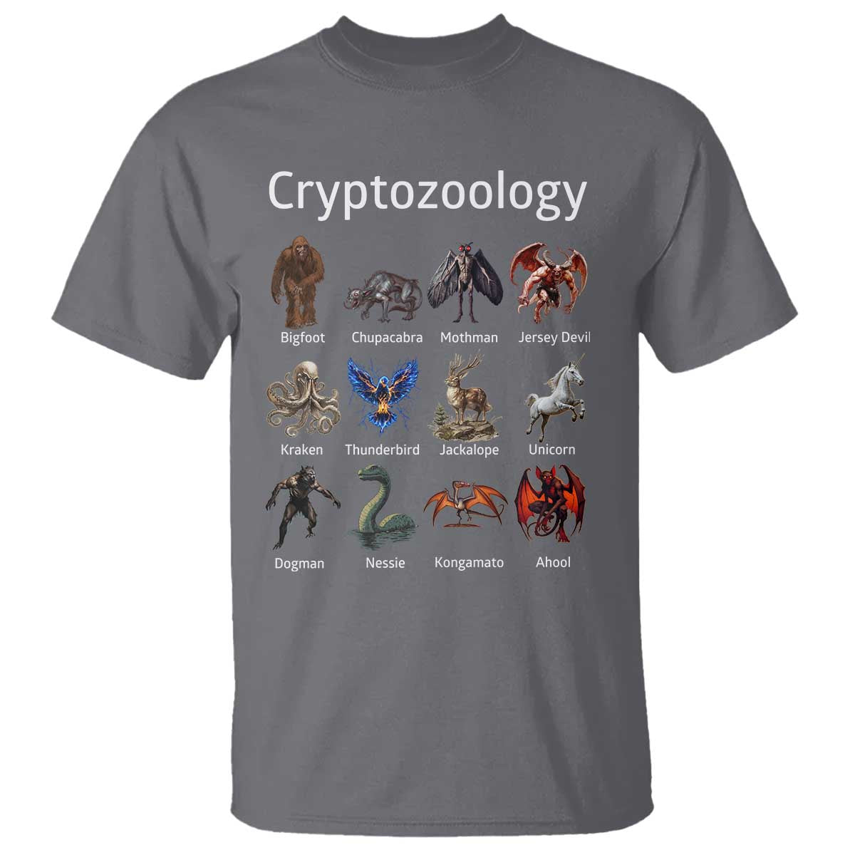 cryptid-creatures-t-shirt-cryptozoology-fantasy-mythical-monsters
