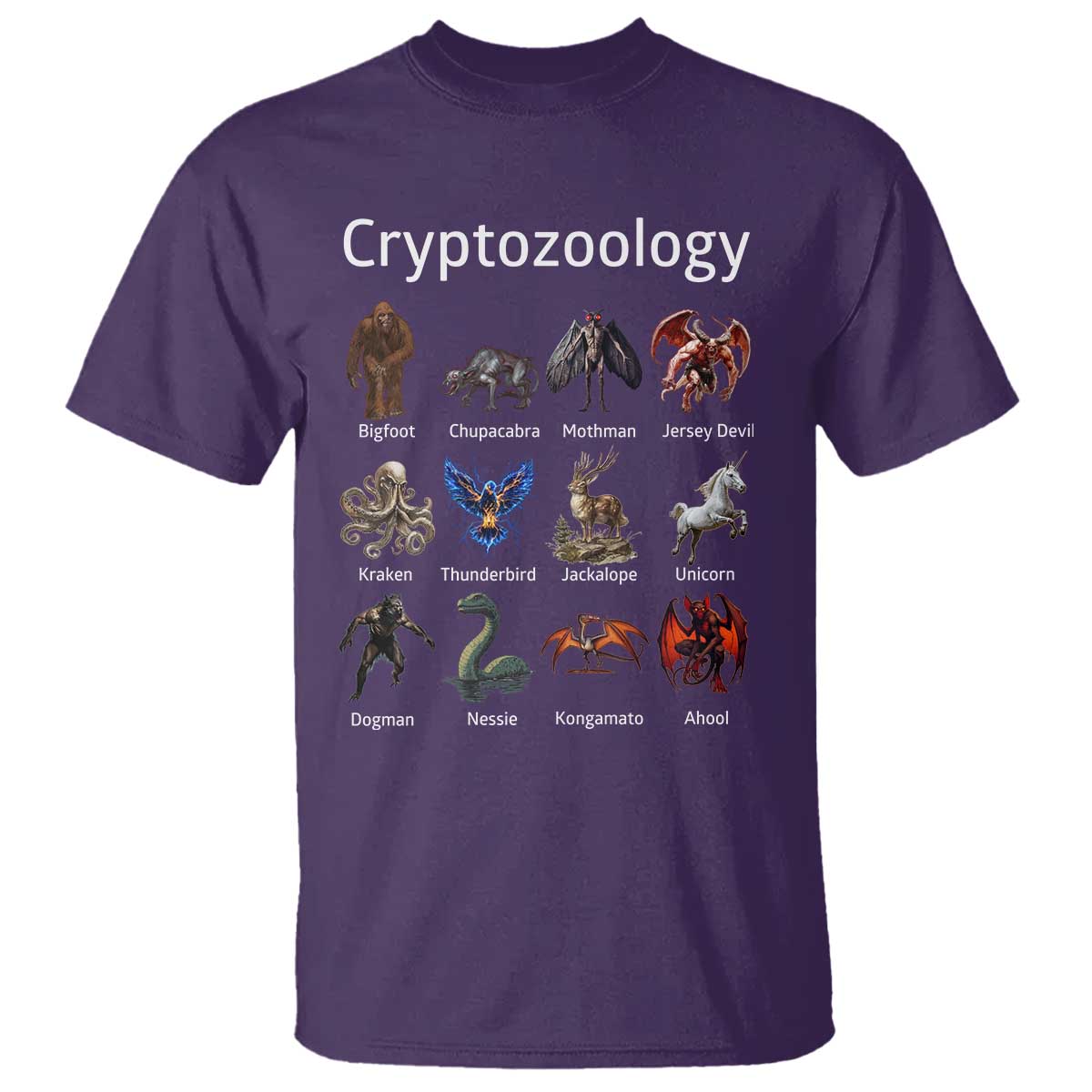 cryptid-creatures-t-shirt-cryptozoology-fantasy-mythical-monsters
