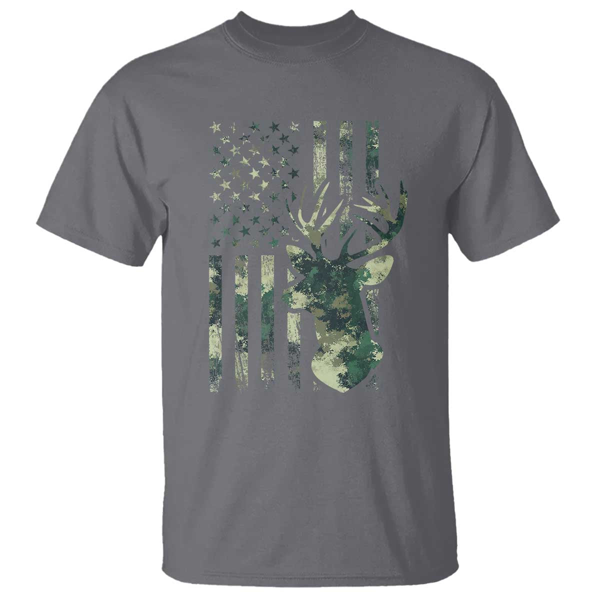 deer-hunting-camouflage-t-shirt-camo-us-flag
