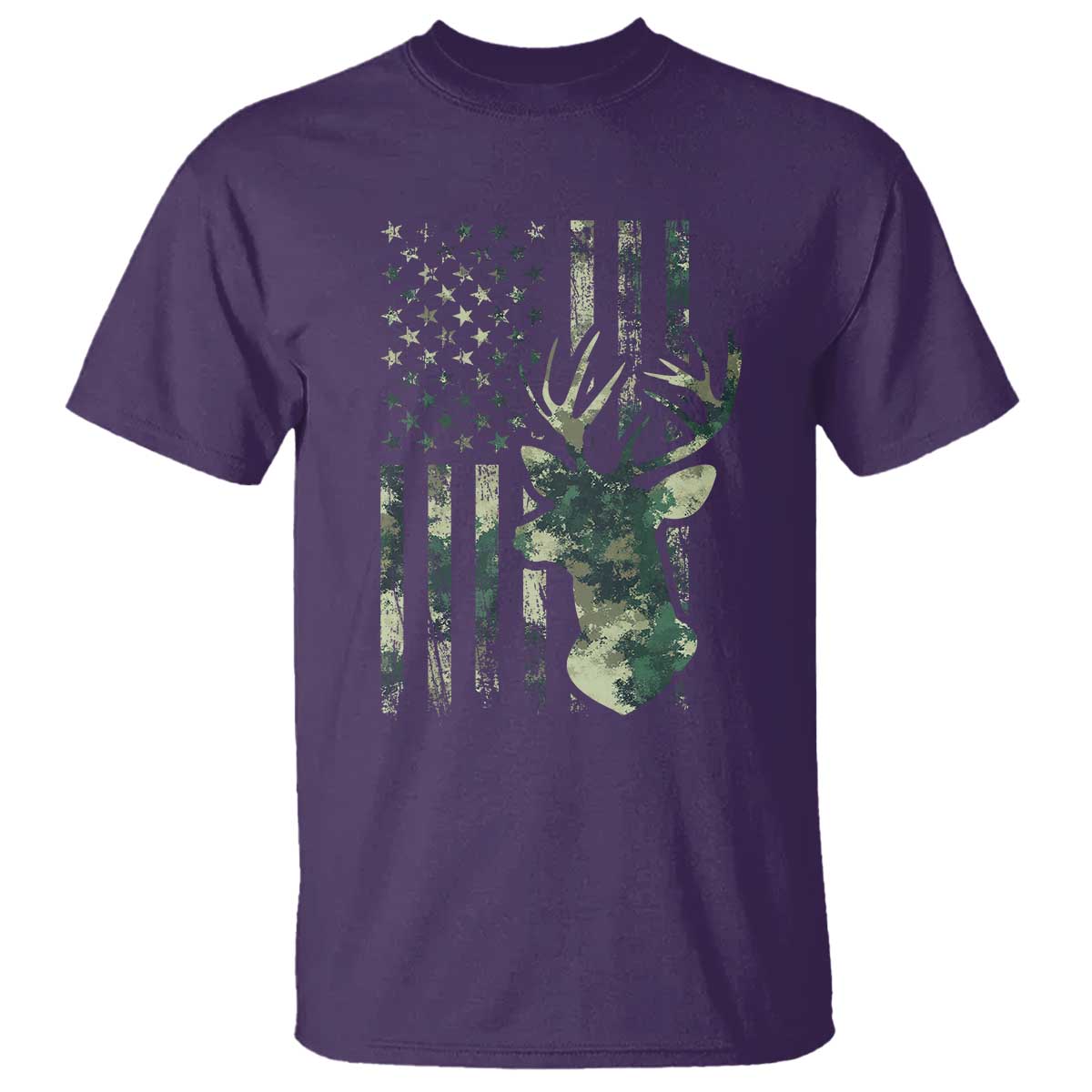 deer-hunting-camouflage-t-shirt-camo-us-flag
