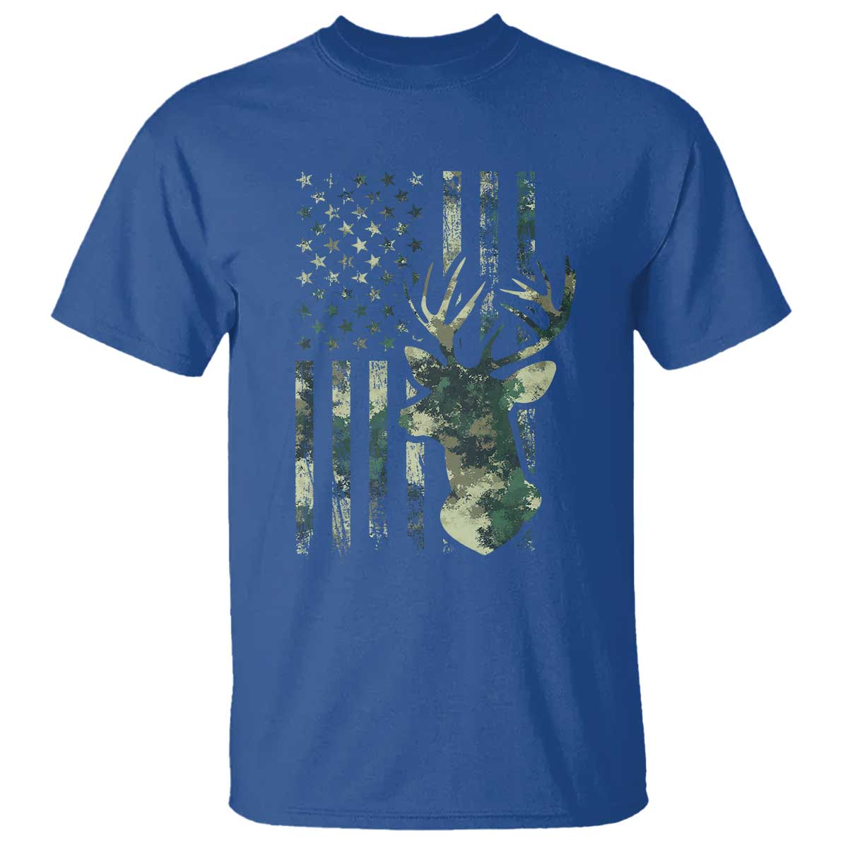 deer-hunting-camouflage-t-shirt-camo-us-flag