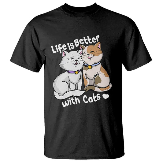 cat-lover-t-shirt-life-is-better-with-cats-cute