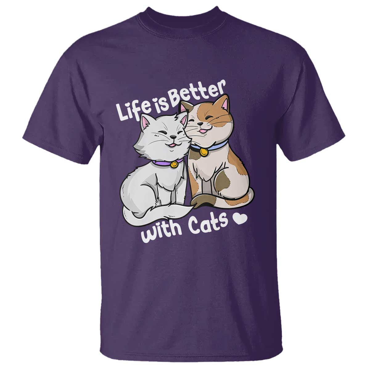 cat-lover-t-shirt-life-is-better-with-cats-cute