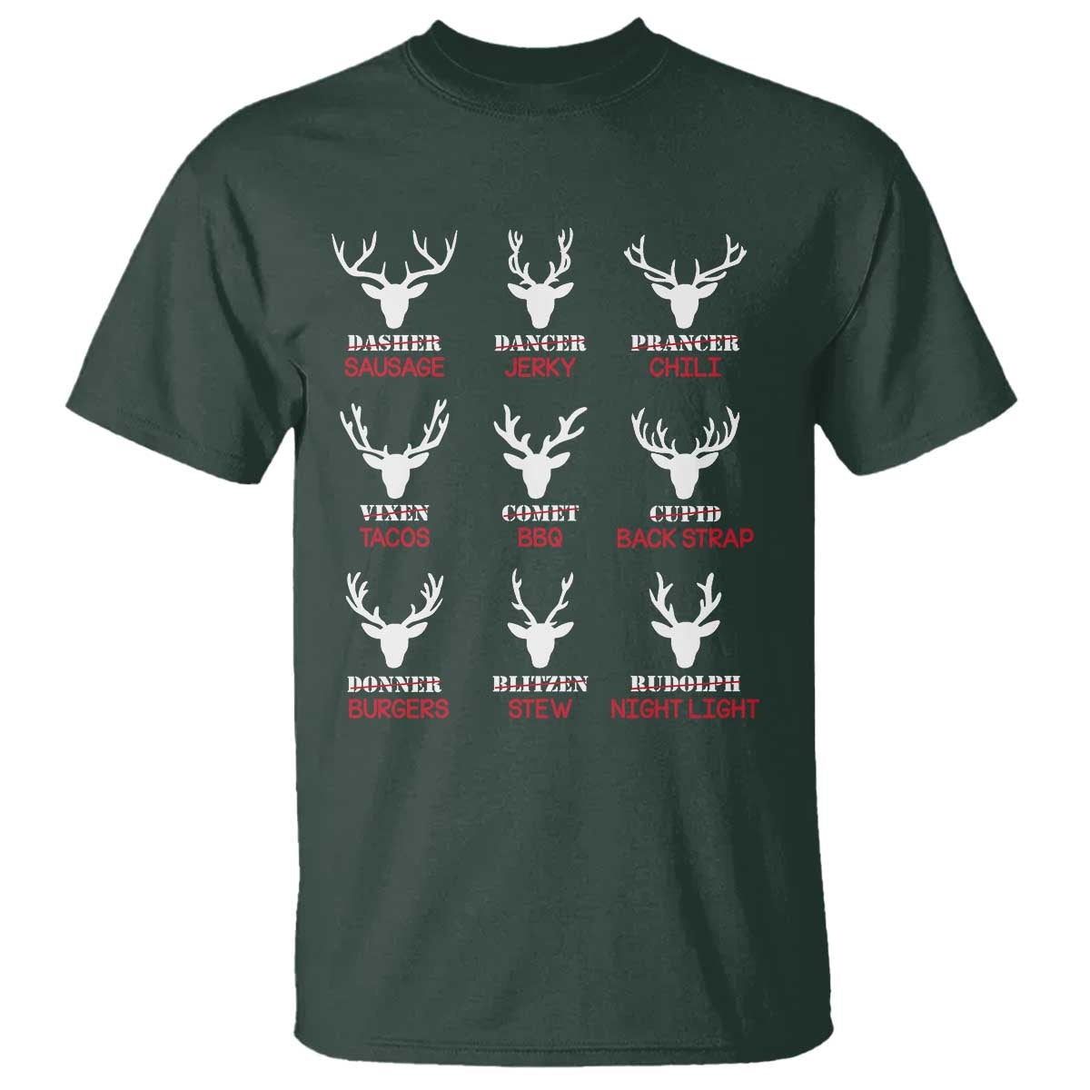 funny-deer-hunting-t-shirt-hunter-of-all-santas-reindeer