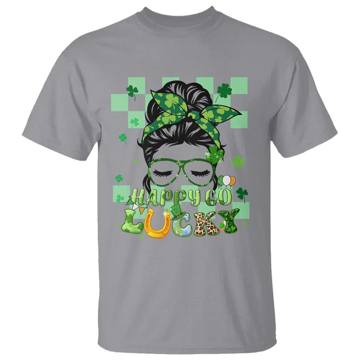 retro-happy-go-lucky-messy-bun-shamrocks-st-patricks-day-t-shirt-ts02