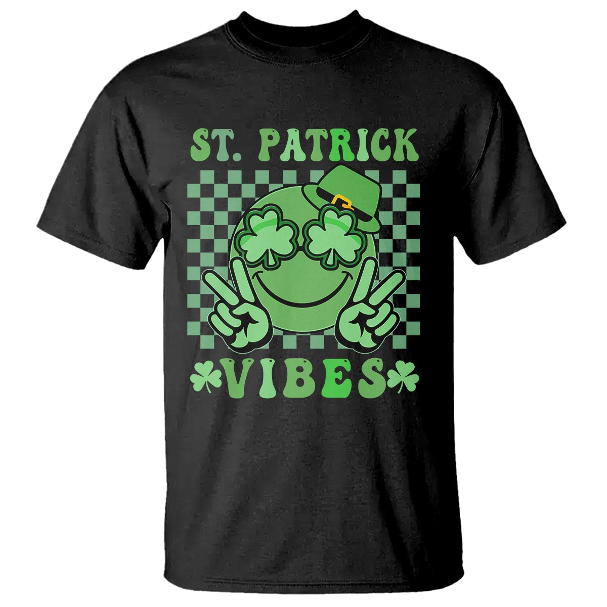 funny-st-patricks-day-t-shirt-st-patrick-vibes-retro-groovy