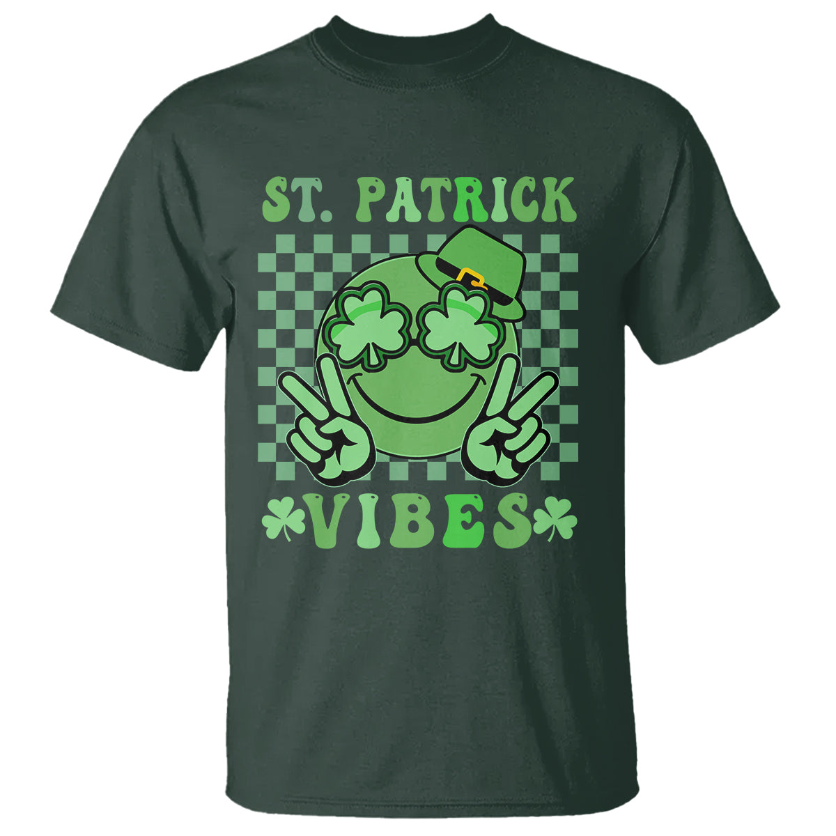 funny-st-patricks-day-t-shirt-st-patrick-vibes-retro-groovy