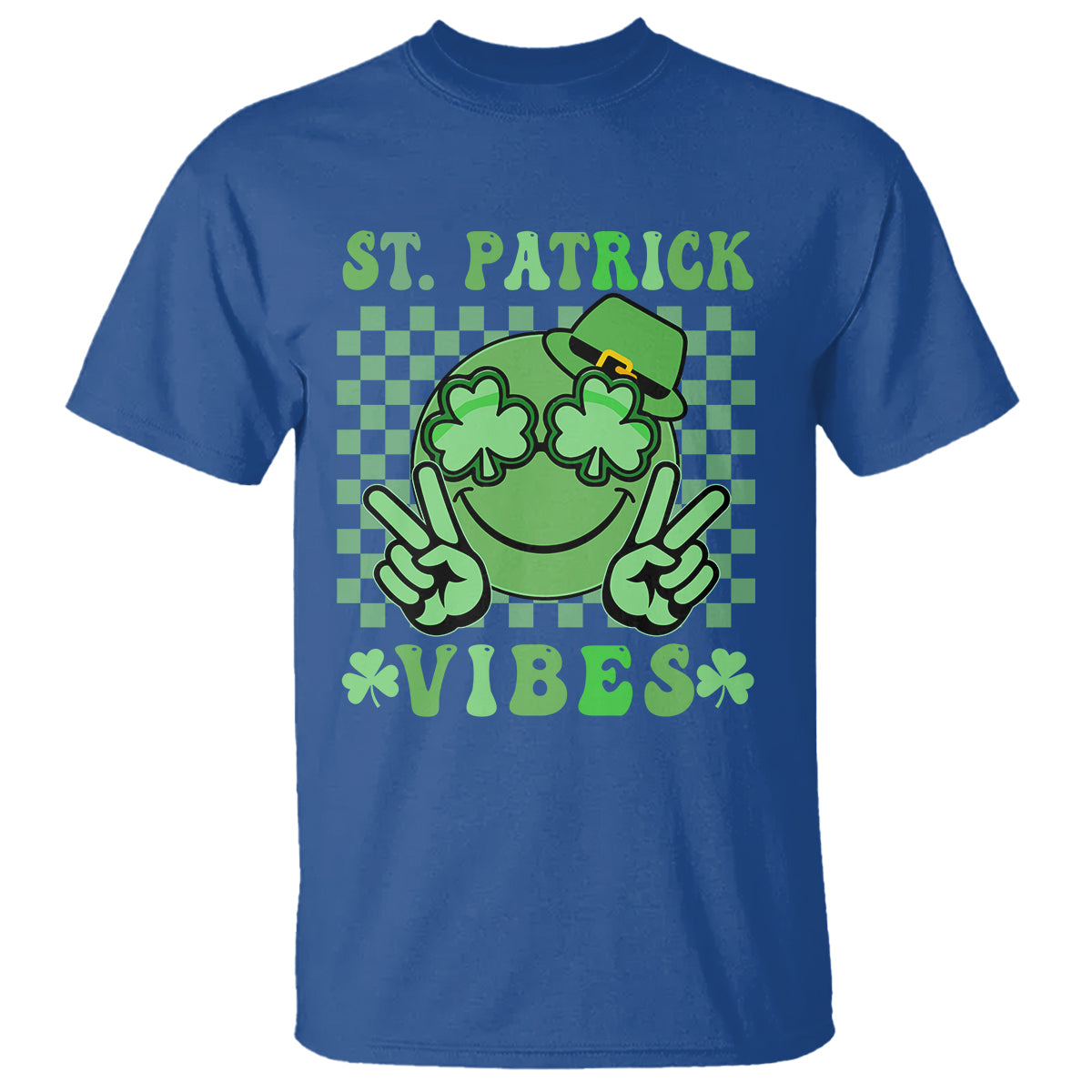 funny-st-patricks-day-t-shirt-st-patrick-vibes-retro-groovy