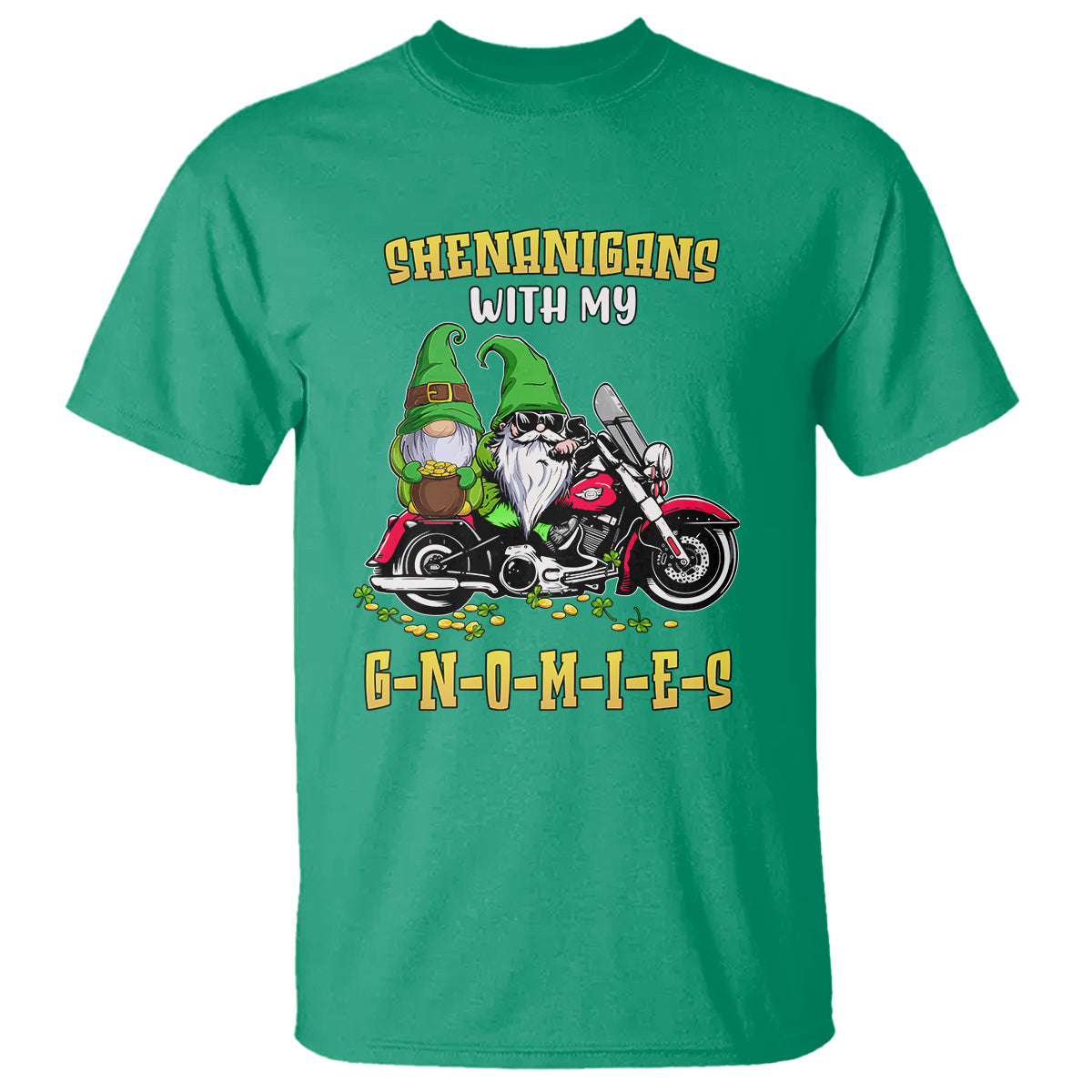 funny-st-patricks-day-gnome-t-shirt-shenanigans-with-my-gnomies-motorbike-rider