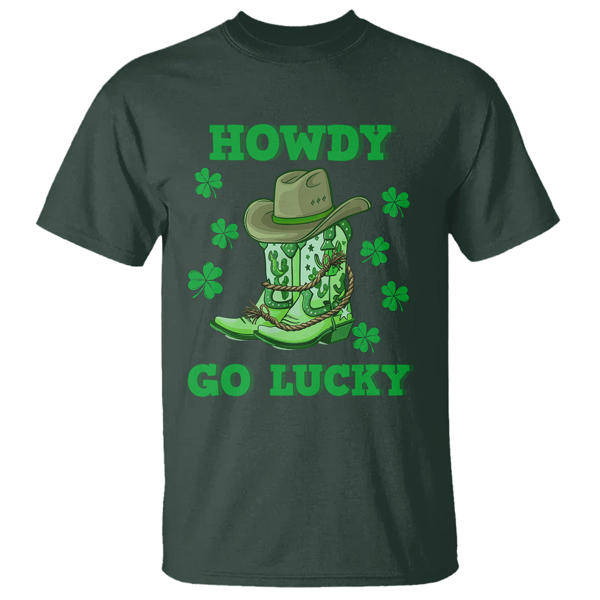 funny-st-patricks-cowboy-t-shirt-howdy-go-lucky-boots-retro-irish-western