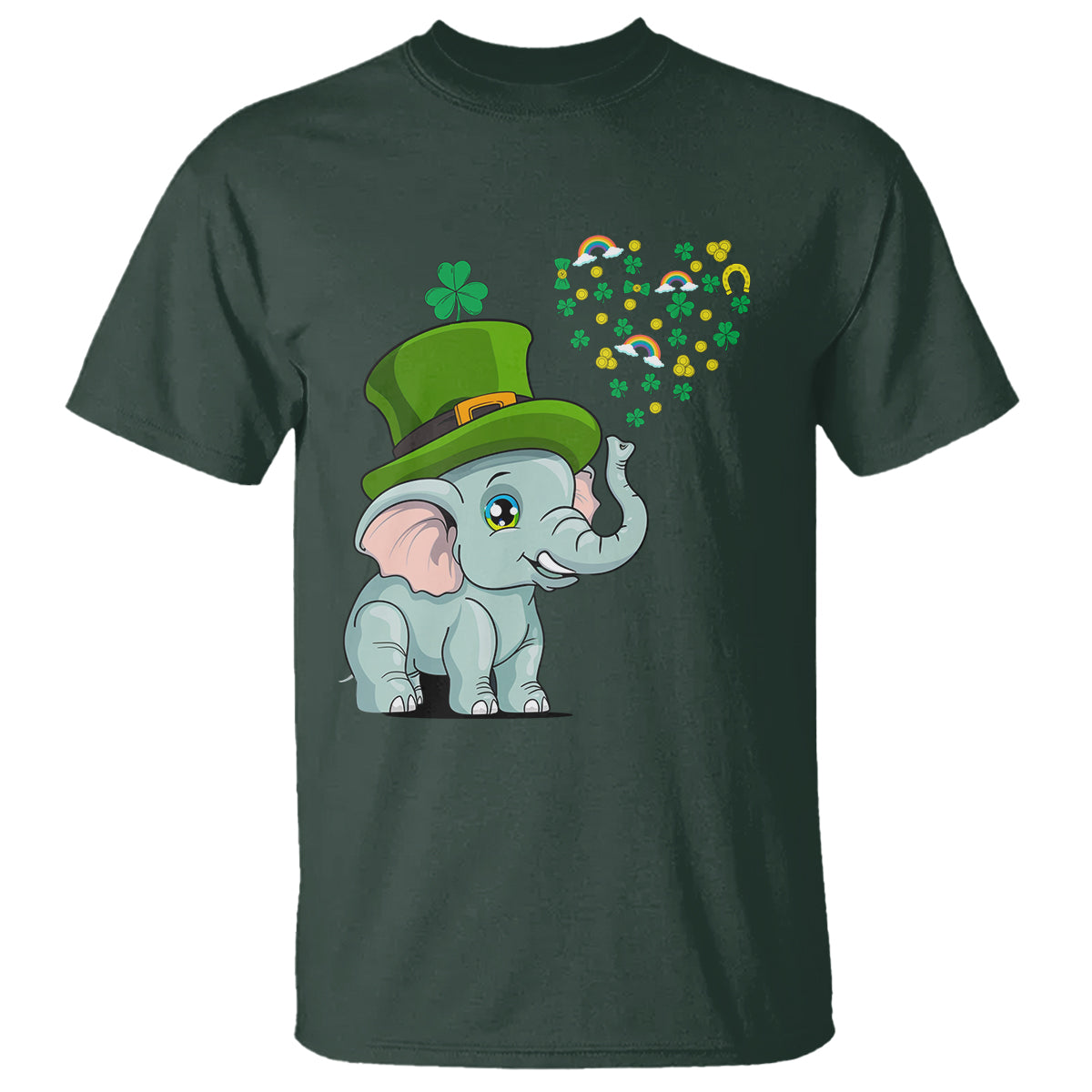 cute-elephant-st-patricks-day-t-shirt-for-boys-girls