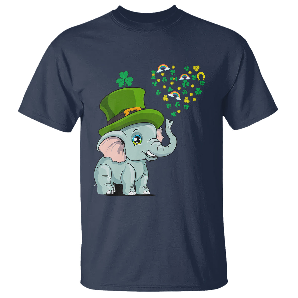 cute-elephant-st-patricks-day-t-shirt-for-boys-girls