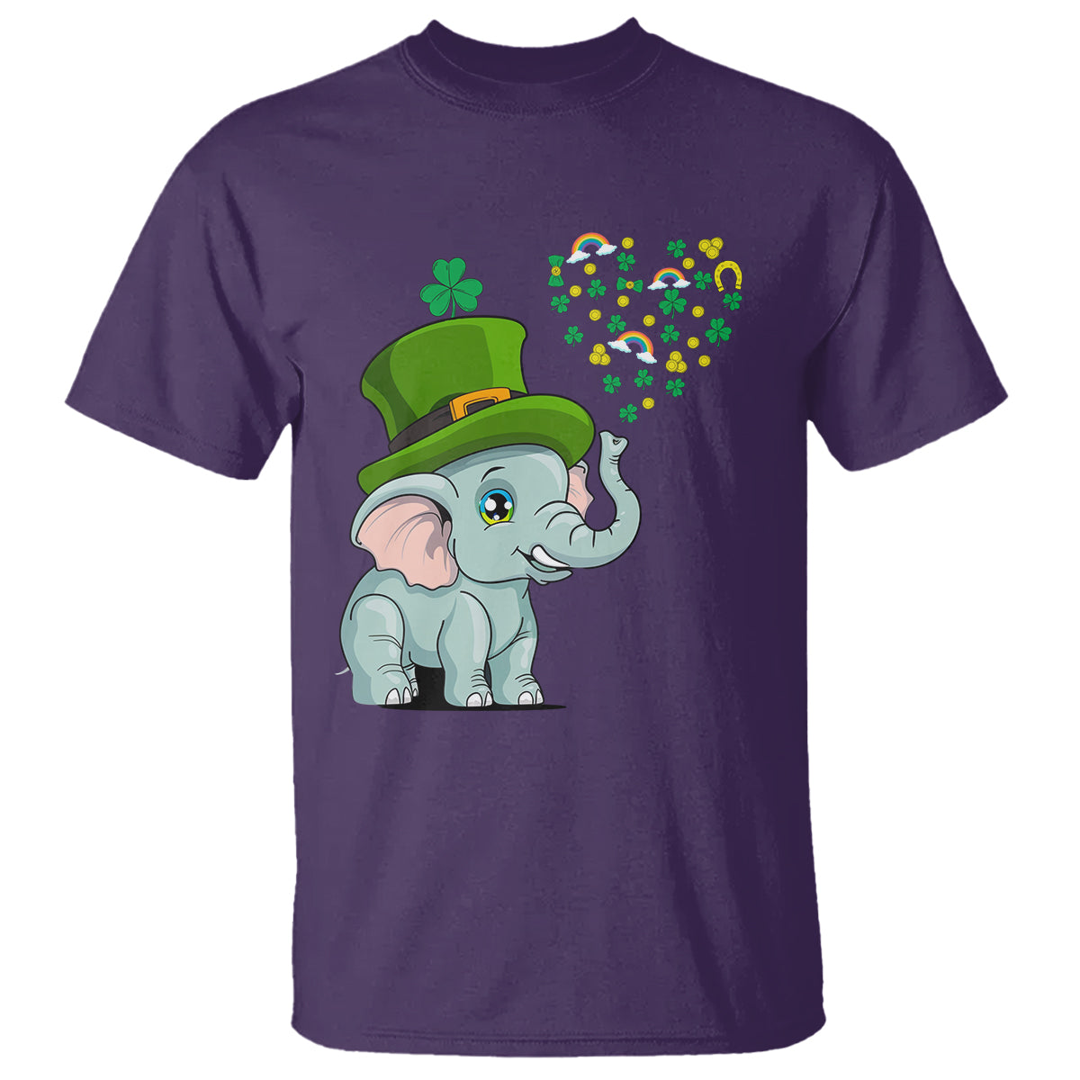 cute-elephant-st-patricks-day-t-shirt-for-boys-girls