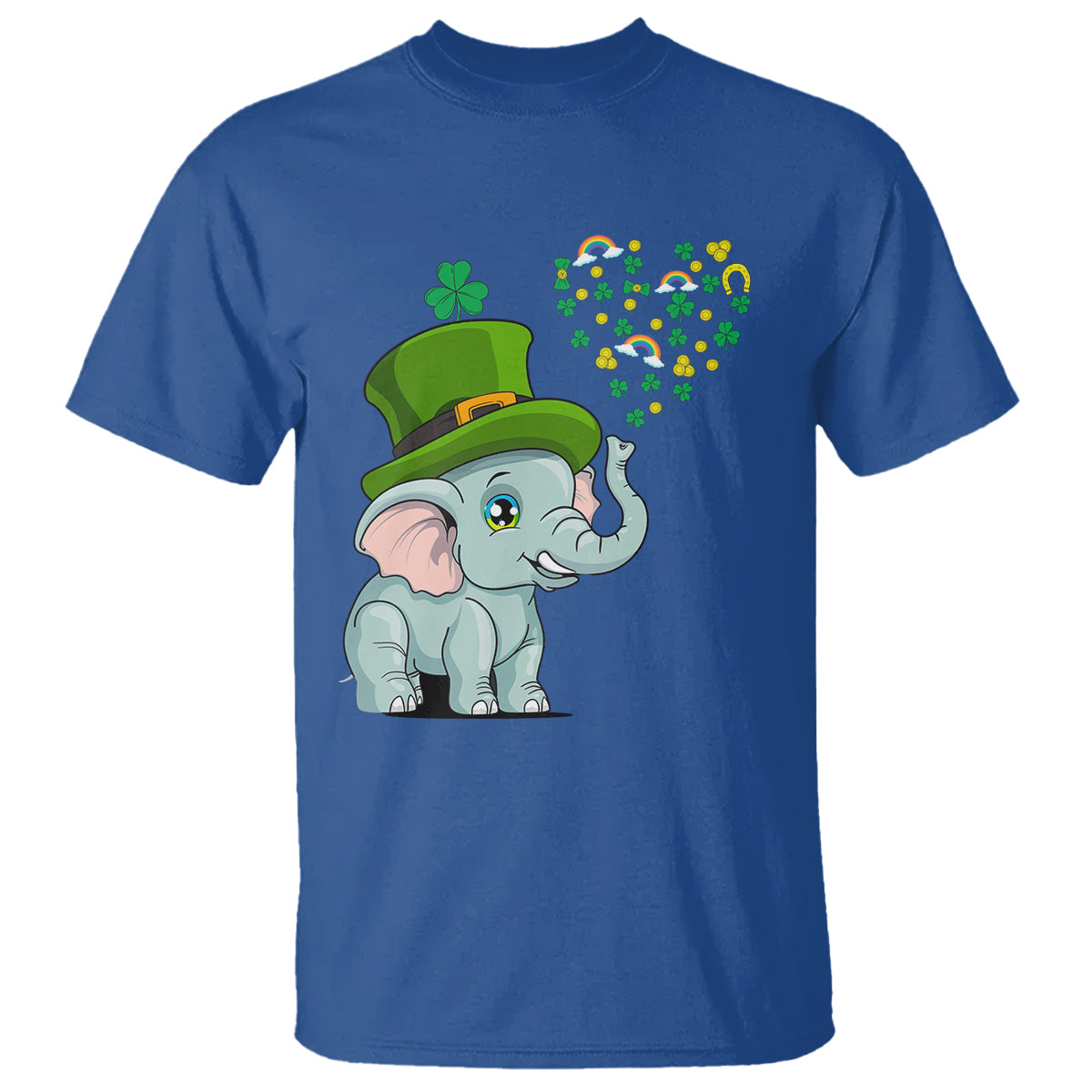 cute-elephant-st-patricks-day-t-shirt-for-boys-girls
