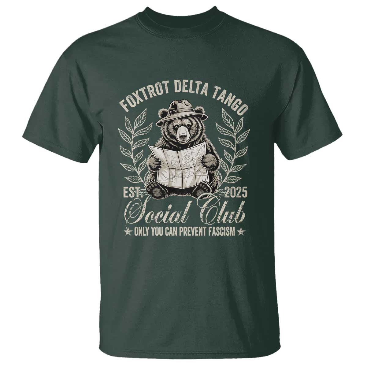 foxtrot-delta-tango-fdt-social-club-t-shirt-only-you-can-prevent-fascism-retro-bear