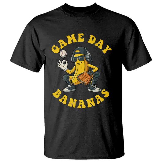cute-bananas-graphic-t-shirt-game-day-cool-catcher-baseball-lover