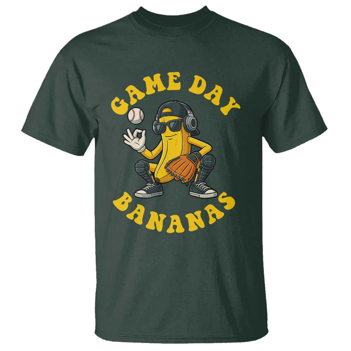 cute-bananas-graphic-t-shirt-game-day-cool-catcher-baseball-lover