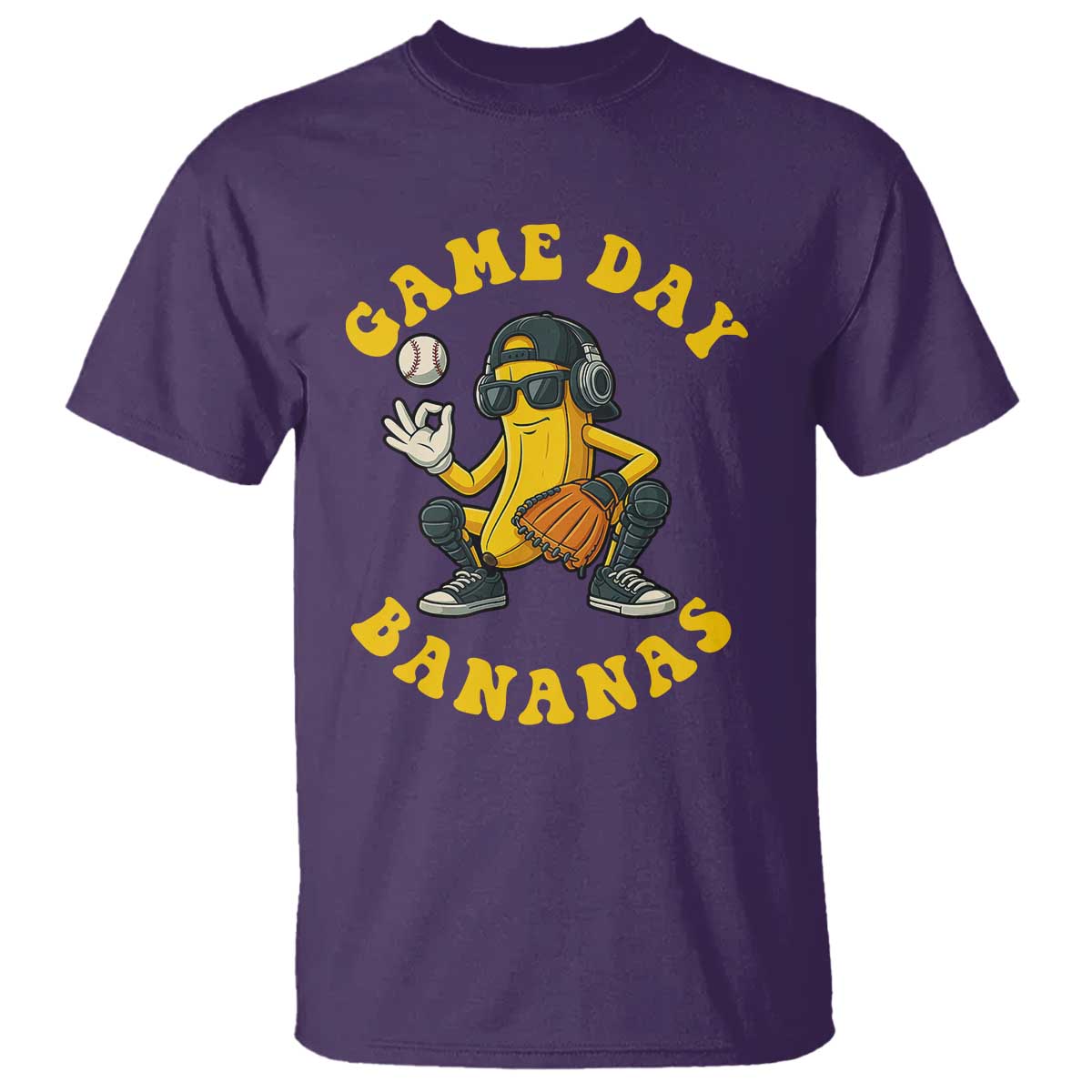 cute-bananas-graphic-t-shirt-game-day-cool-catcher-baseball-lover