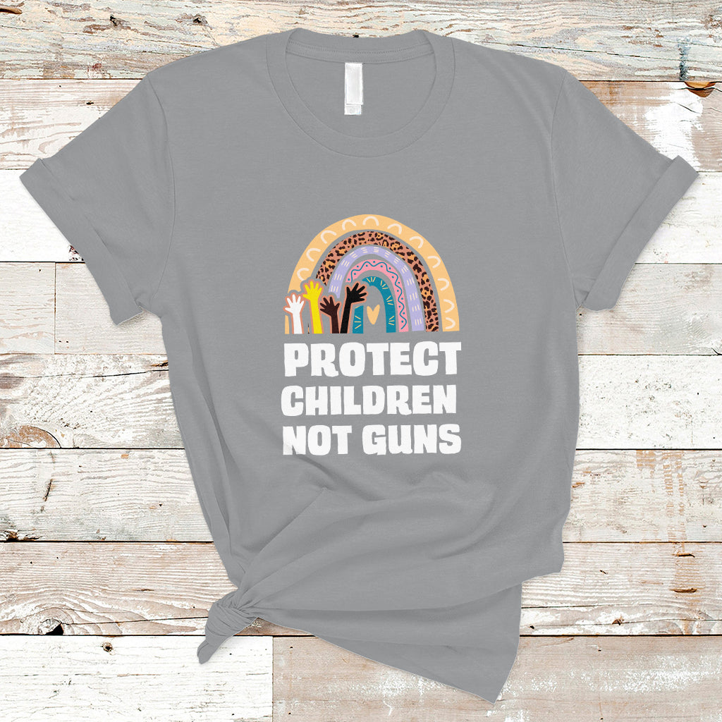 gun-violence-awareness-t-shirt-protect-children-not-guns-in-june-we-wear-orange-day-end-gun-violence-rainbow