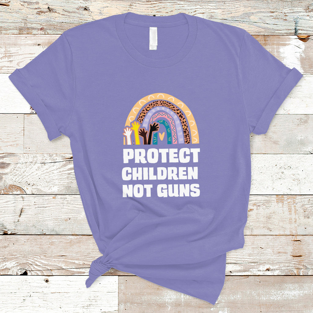 gun-violence-awareness-t-shirt-protect-children-not-guns-in-june-we-wear-orange-day-end-gun-violence-rainbow