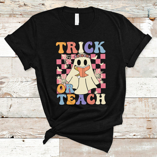 halloween-teacher-t-shirt-trick-or-teach-retro-floral-ghost-funny-halloween-teacher