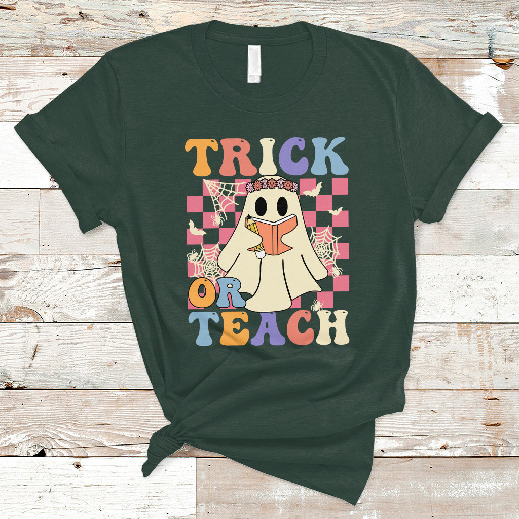 halloween-teacher-t-shirt-trick-or-teach-retro-floral-ghost-funny-halloween-teacher