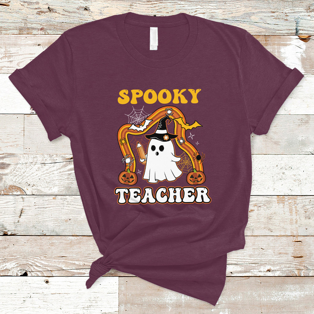 halloween-teacher-t-shirt-spooky-teacher-retro-rainbow-ghost-funny-halloween-teacher