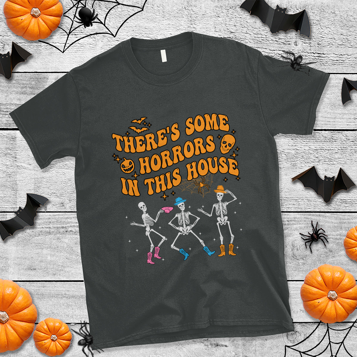 halloween-t-shirt-theres-some-horrors-in-this-house-spooky-halloween-skeleton-1